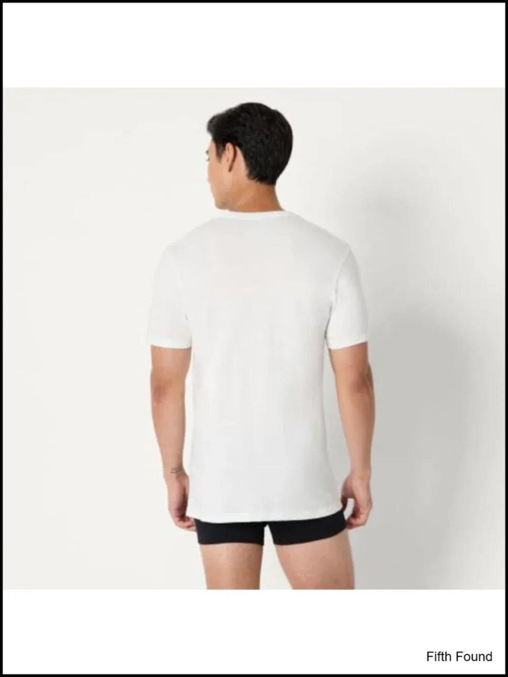 Slim Fit Cotton Crewneck Undershirts Pack of 6